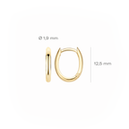 Oorstekers - Blush - 14k Geelgoud