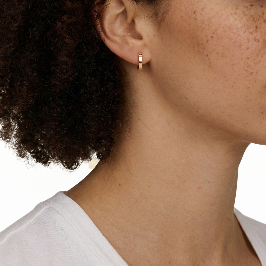 Oorstekers - Blush - 14k Geelgoud