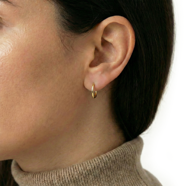 Oorstekers - Blush - 14k Geelgoud