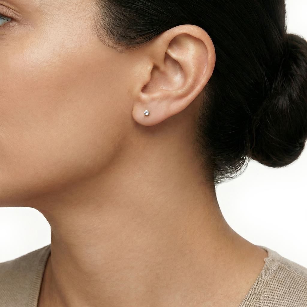 Oorstekers - Blush - 14k Geelgoud