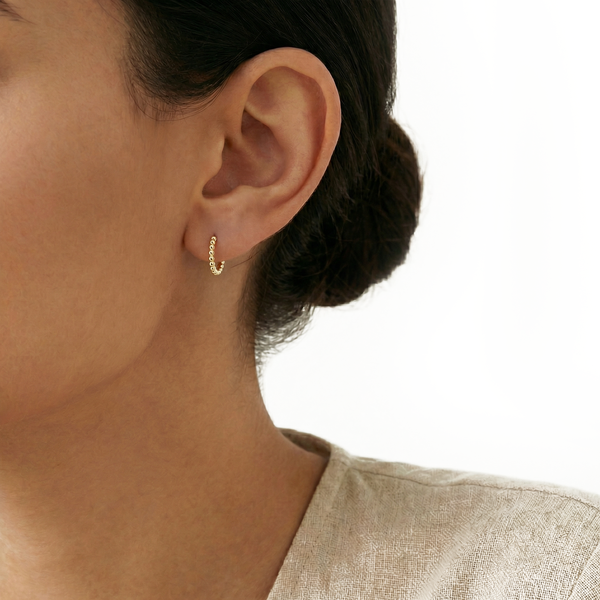 Oorstekers - Blush - 14k Geelgoud