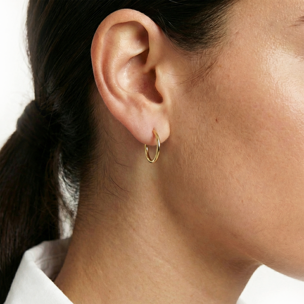 Oorstekers - Blush - 14k Geelgoud