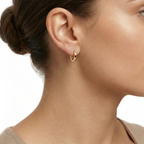 Oorstekers - Blush - 14k Geelgoud
