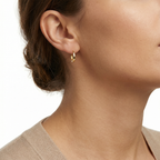 Oorstekers - Blush - 14k Geelgoud