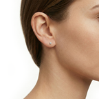 Oorstekers - Blush - 14k Geelgoud