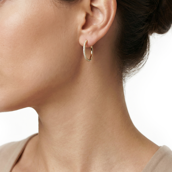 Oorstekers - Blush - 14k Geelgoud