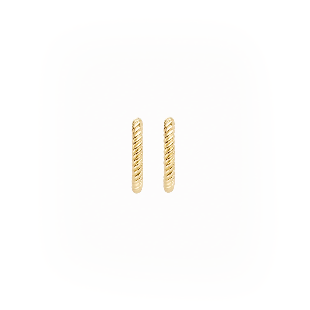 Oorstekers - Blush - 14k Geelgoud