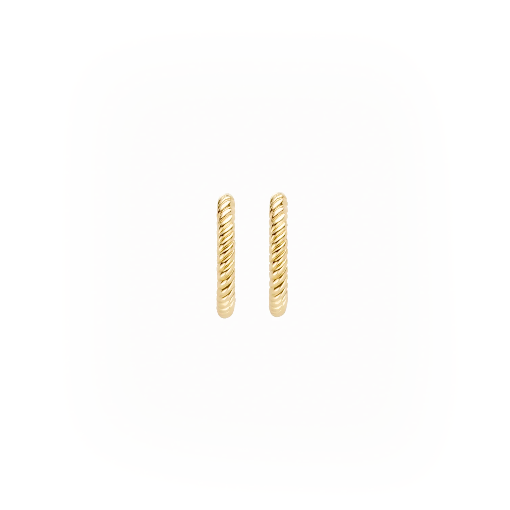 Oorstekers - Blush - 14k Geelgoud