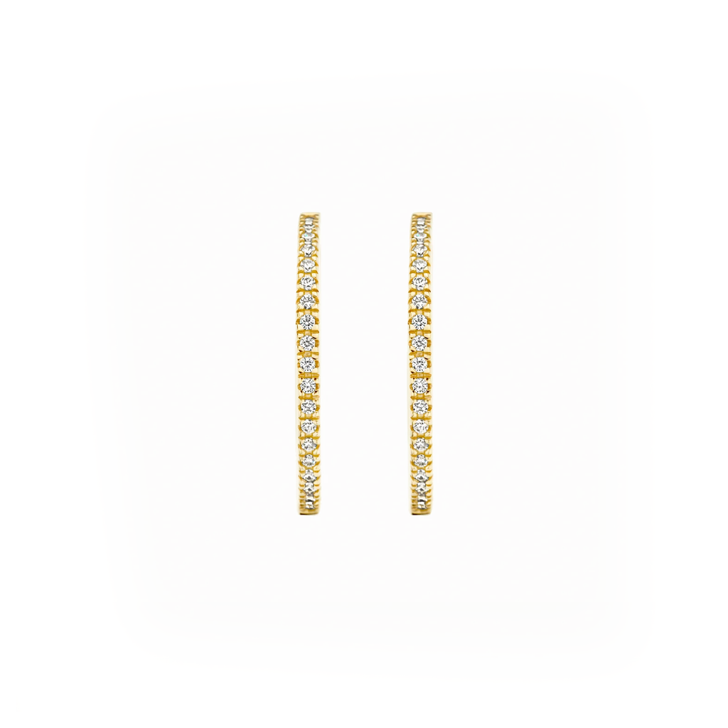 Oorstekers - Blush - 14k Geelgoud