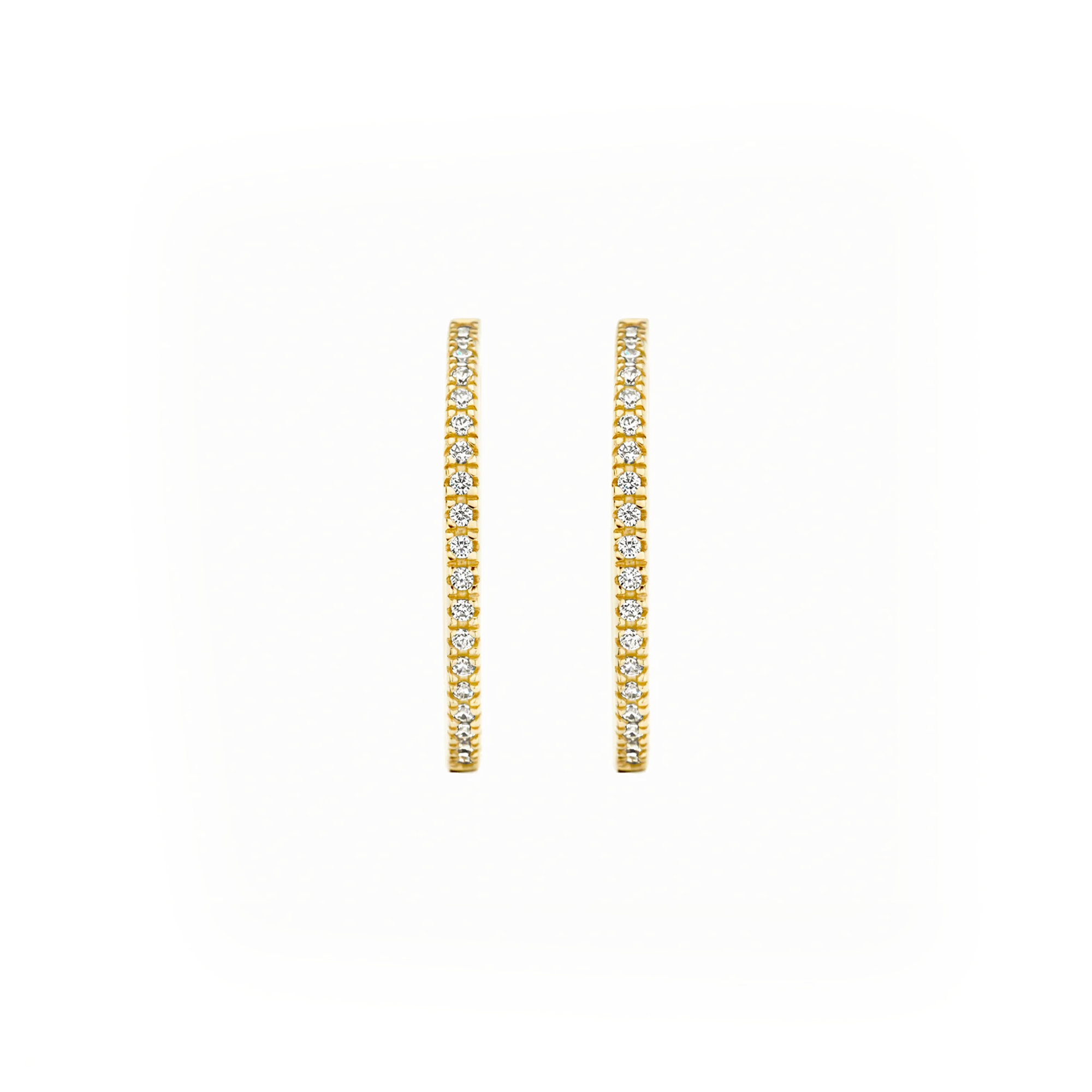 Oorstekers - Blush - 14k Geelgoud