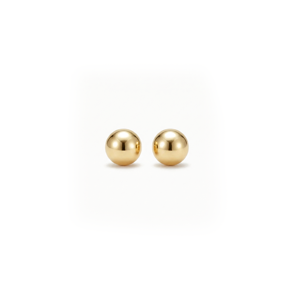 Oorstekers - Blush - 14k Geelgoud