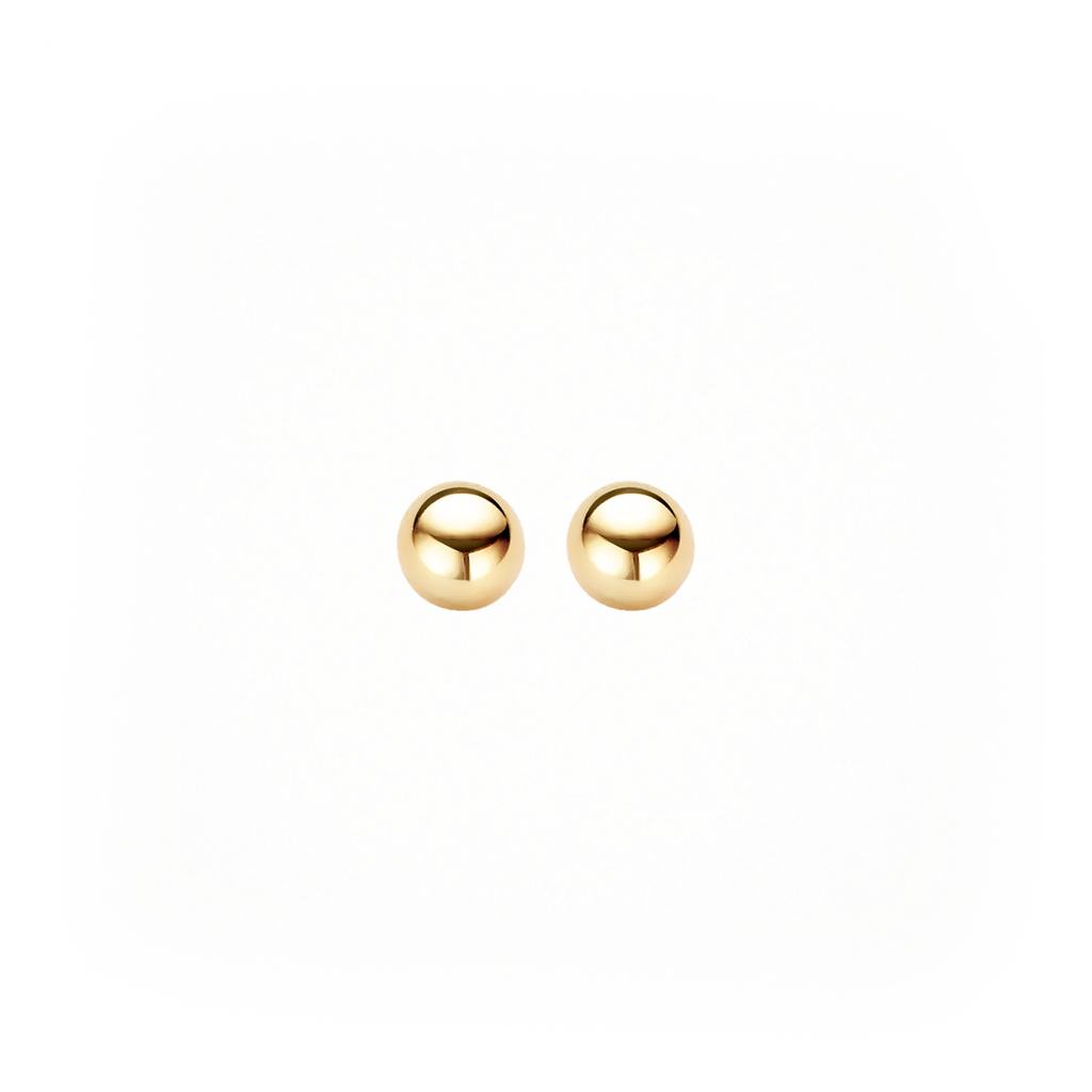 Oorstekers - Blush - 14k Geelgoud