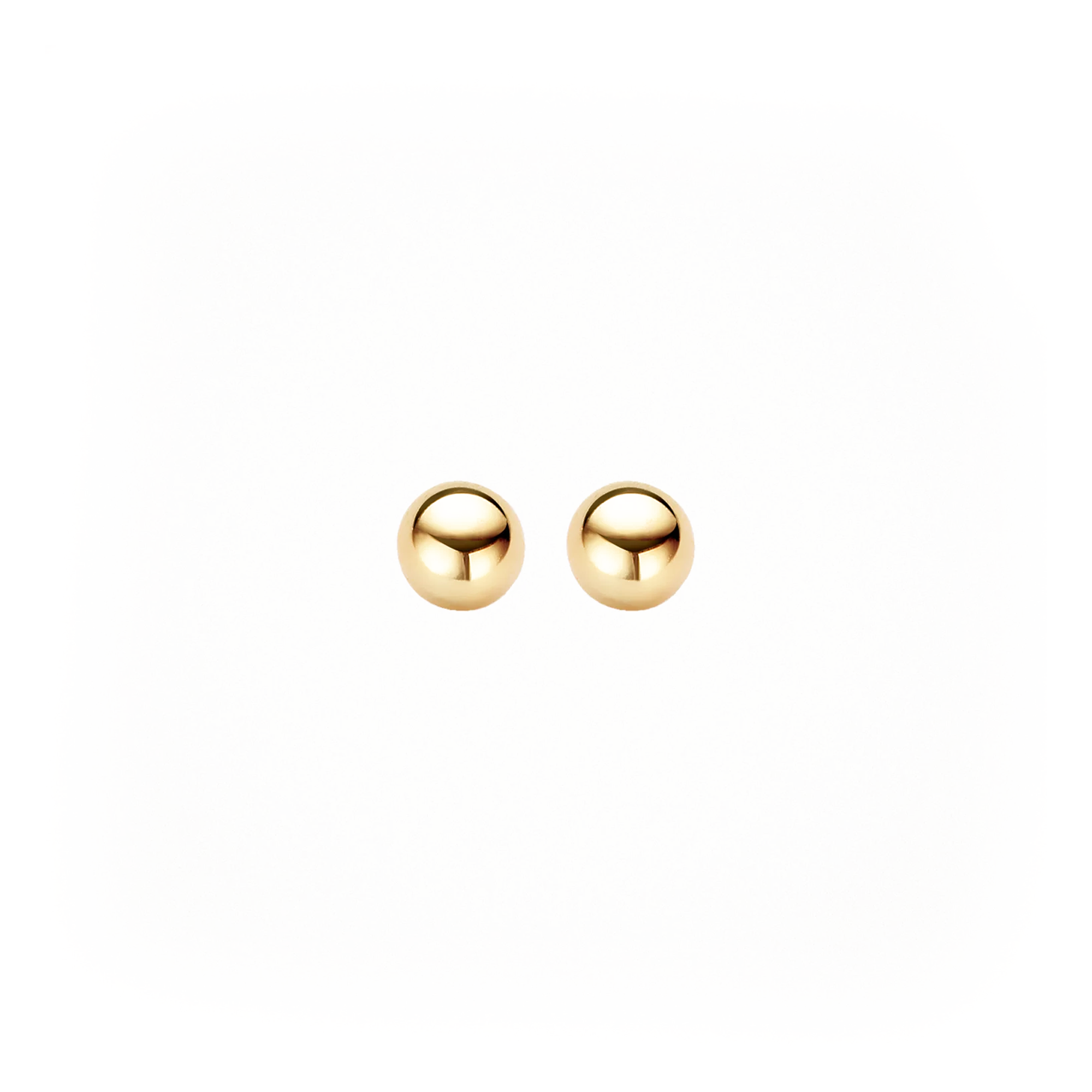 Oorstekers - Blush - 14k Geelgoud