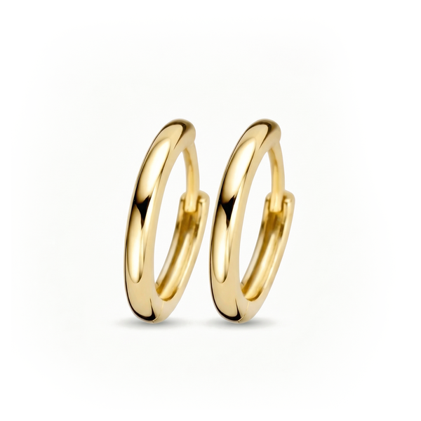 Oorstekers - Blush - 14k Geelgoud
