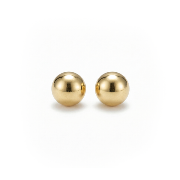 Oorstekers - Blush - 14k Geelgoud