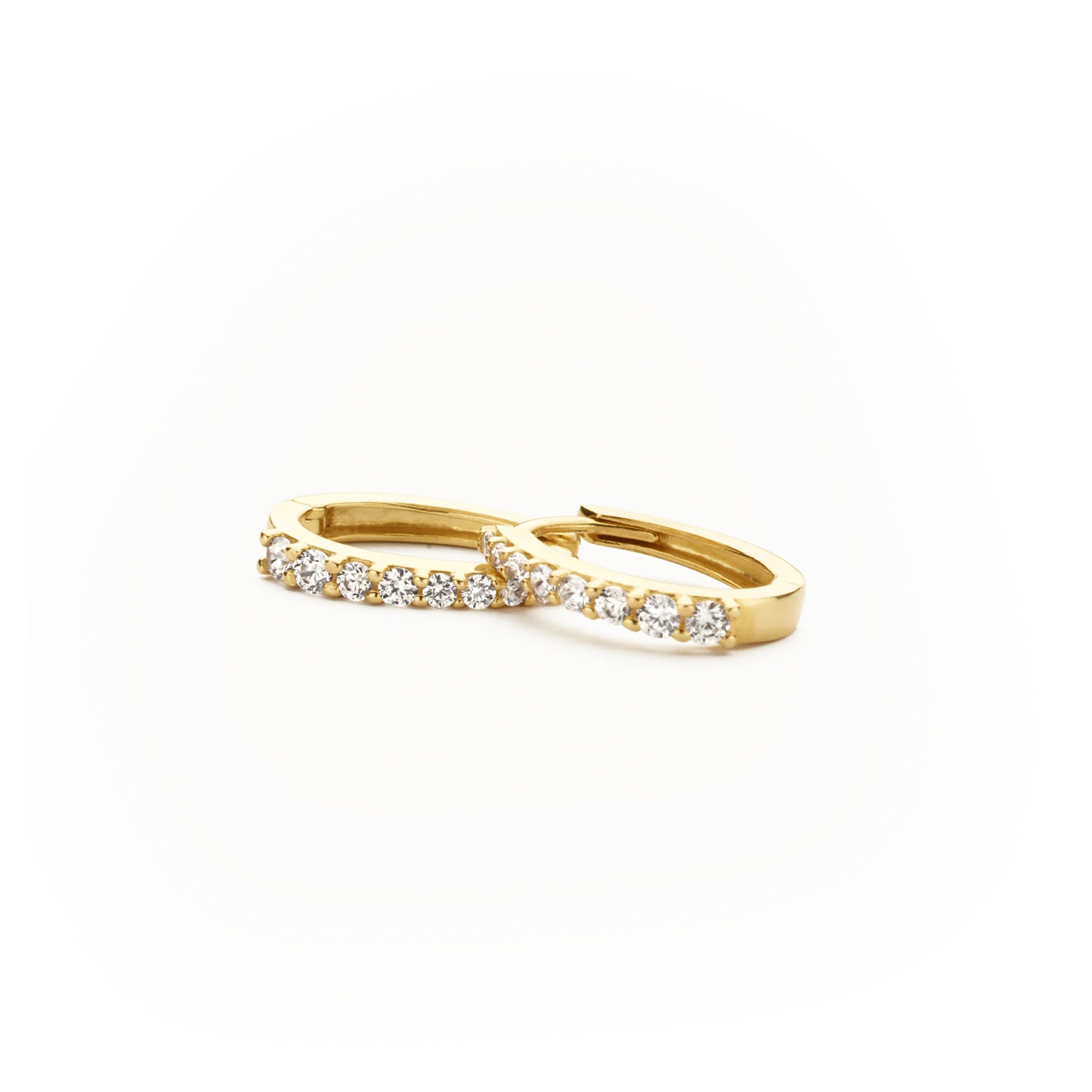 Oorstekers - Blush - 14k Geelgoud