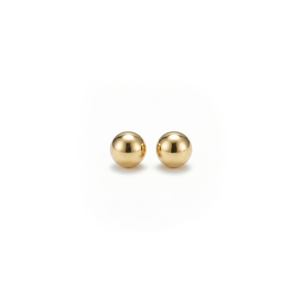 Oorstekers - Blush - 14k Geelgoud