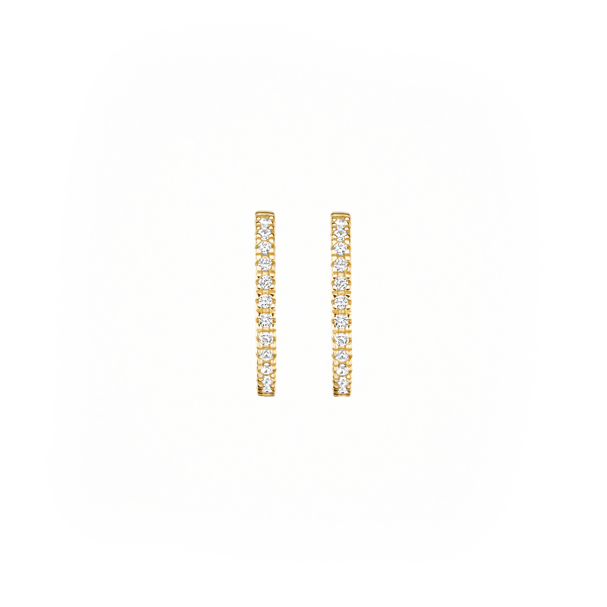 Oorstekers - Blush - 14k Geelgoud