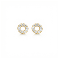 Oorstekers - Blush - 14k Geelgoud