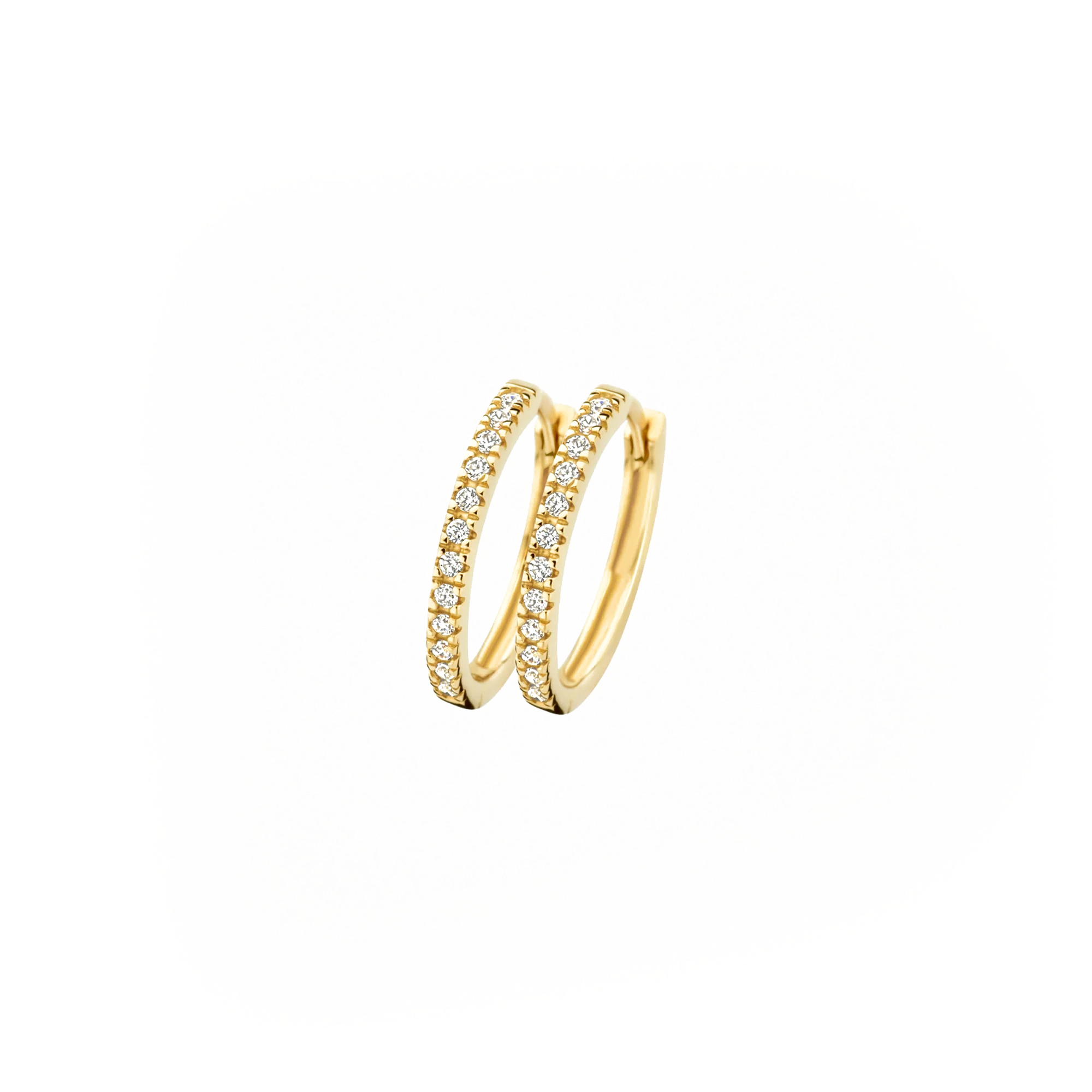 Oorstekers - Blush - 14k Geelgoud
