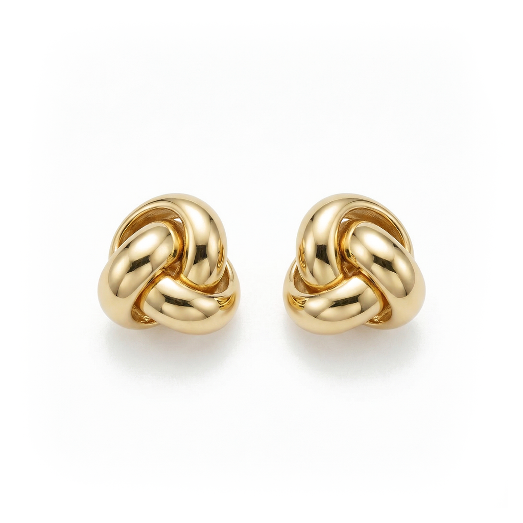 Oorstekers - Blush - 14k Geelgoud