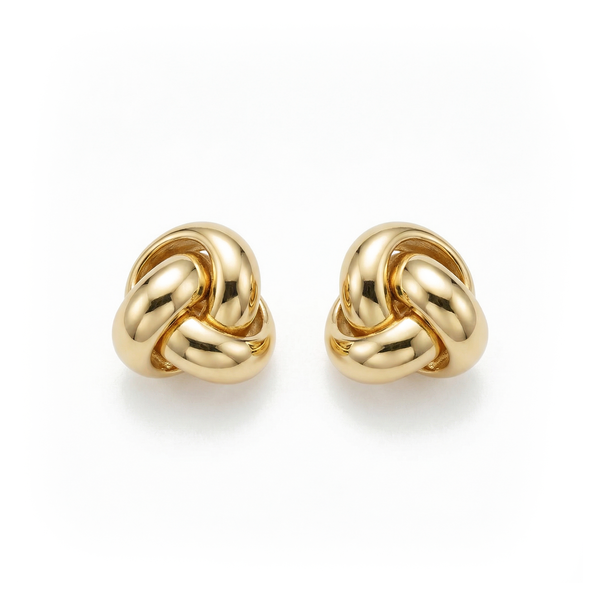 Oorstekers - Blush - 14k Geelgoud