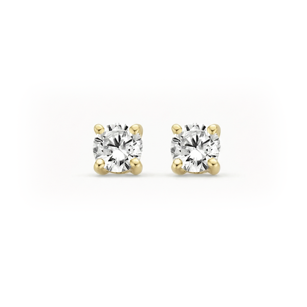 Oorstekers - Blush - 14k Geelgoud