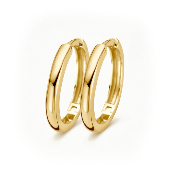Oorstekers - Blush - 14k Geelgoud