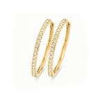 Oorstekers - Blush - 14k Geelgoud