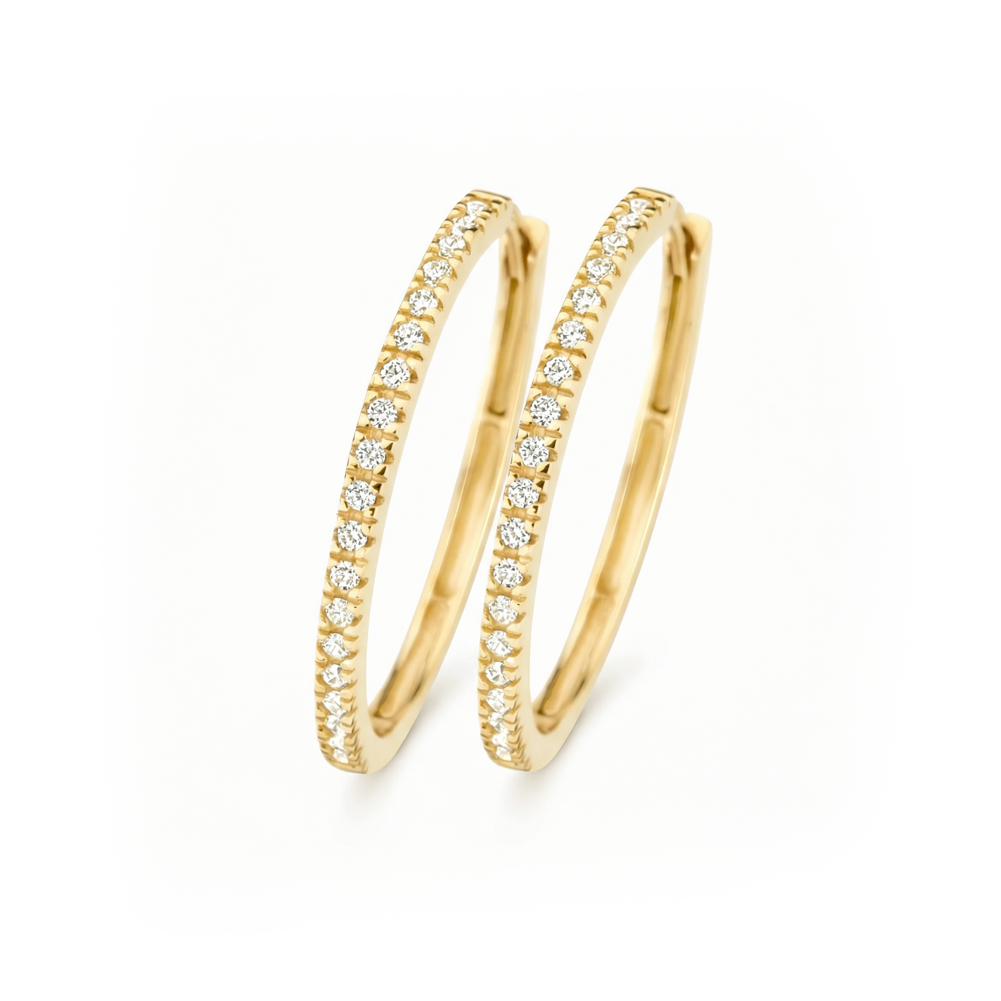 Oorstekers - Blush - 14k Geelgoud