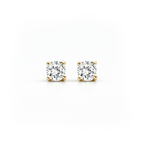 Oorstekers - Blush - 14k Geelgoud