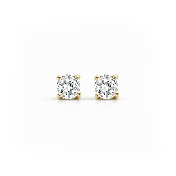 Oorstekers - Blush - 14k Geelgoud