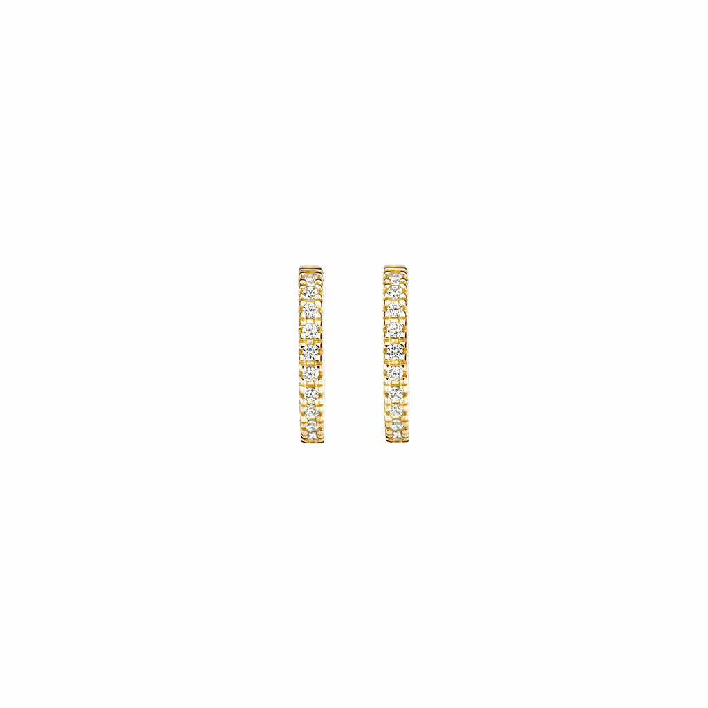 Oorstekers - Blush - 14k Geelgoud