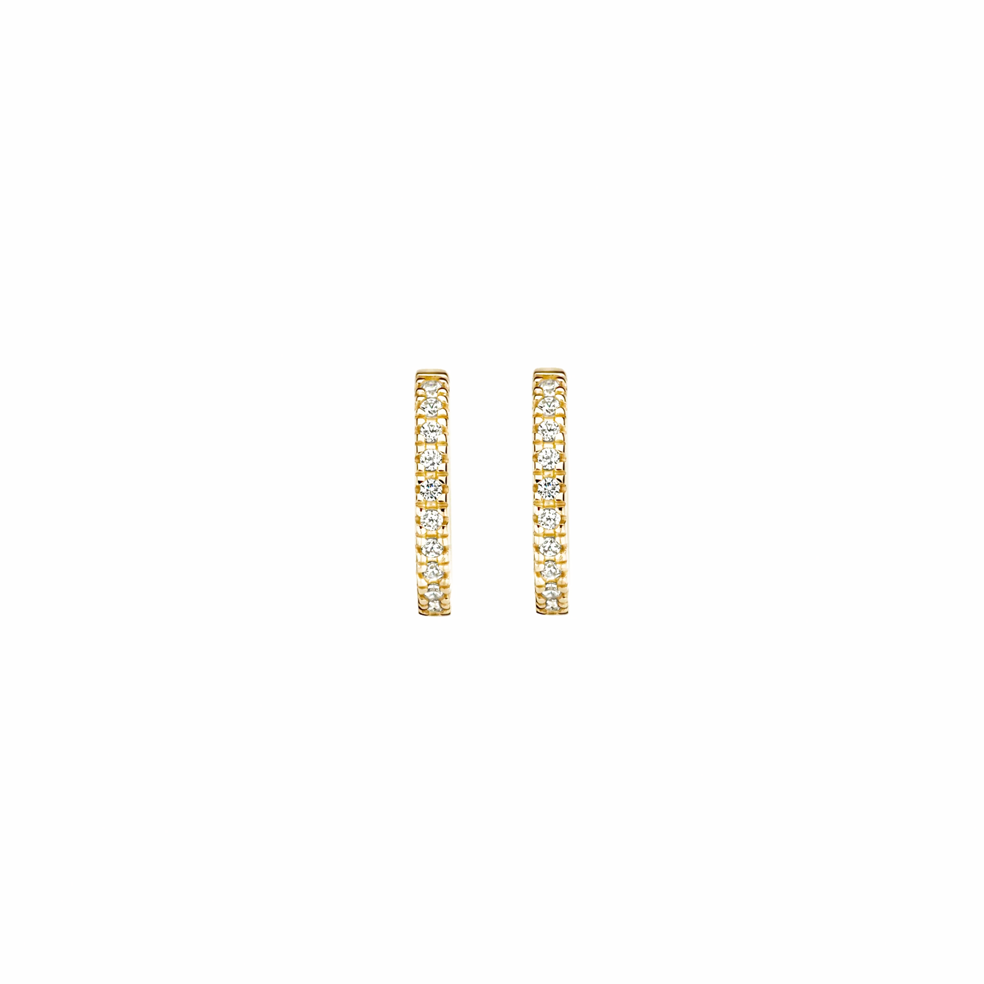 Oorstekers - Blush - 14k Geelgoud