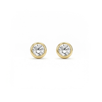Oorstekers - Blush - 14k Geelgoud