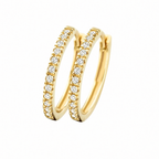 Oorstekers - Blush - 14k Geelgoud
