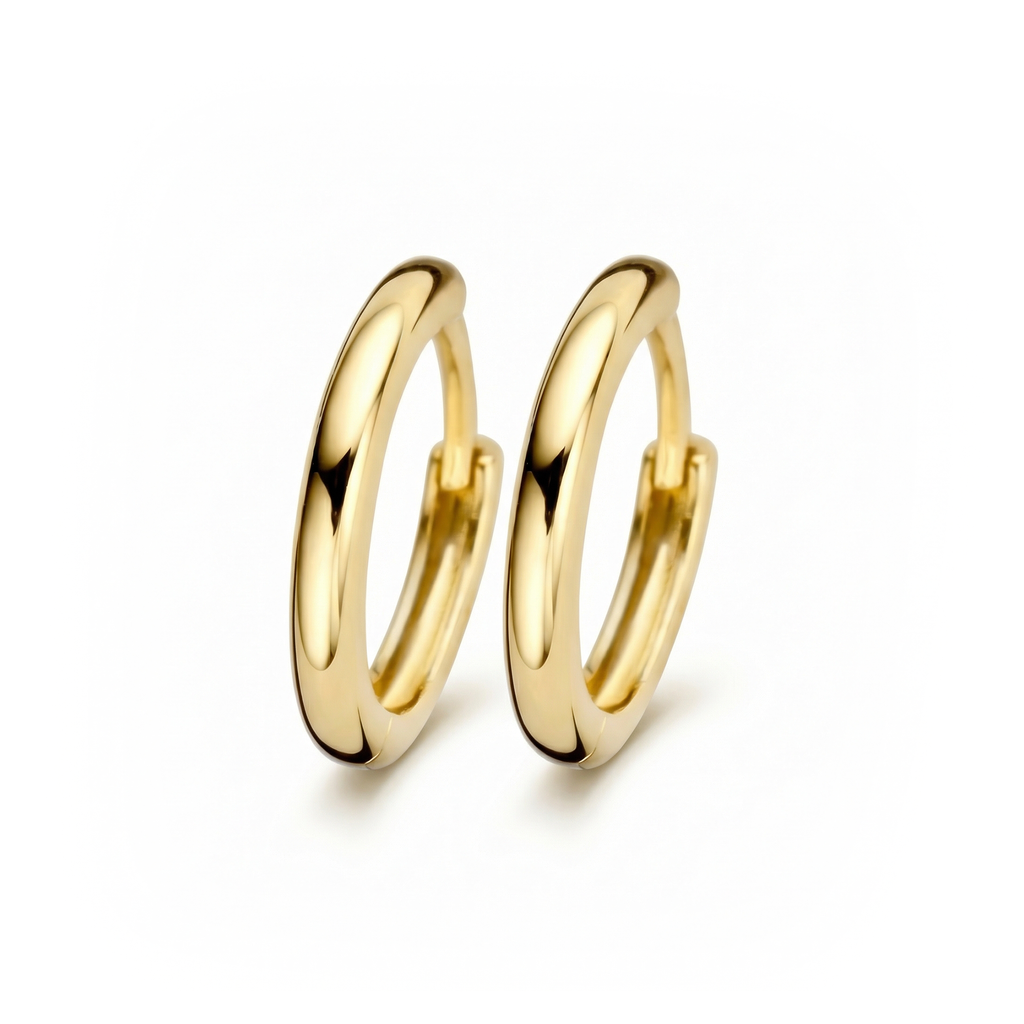 Oorstekers - Blush - 14k Geelgoud