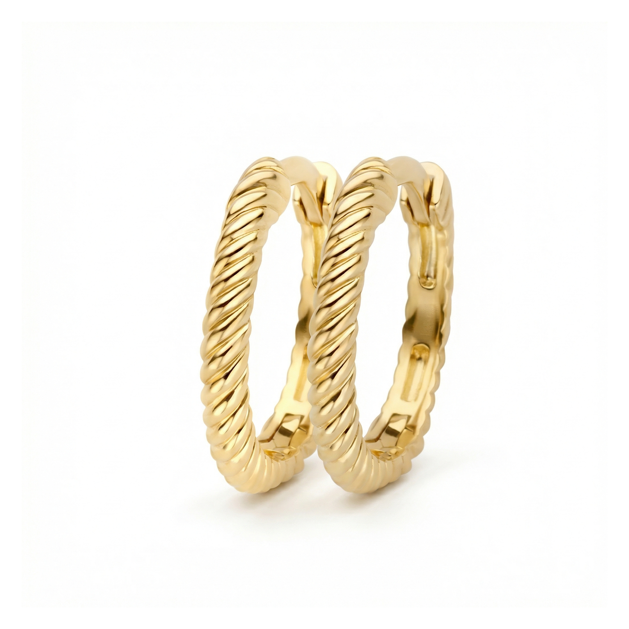 Oorstekers - Blush - 14k Geelgoud