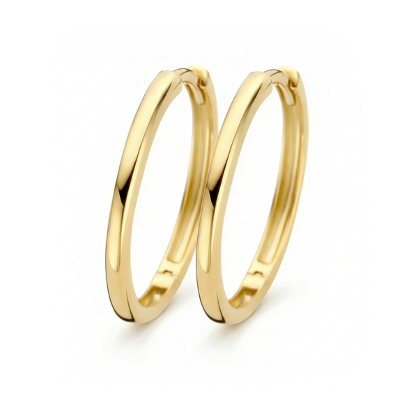 Oorstekers - Blush - 14k Geelgoud