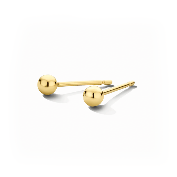 Oorstekers - Blush - 14k Geelgoud