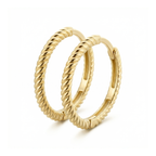 Oorstekers - Blush - 14k Geelgoud