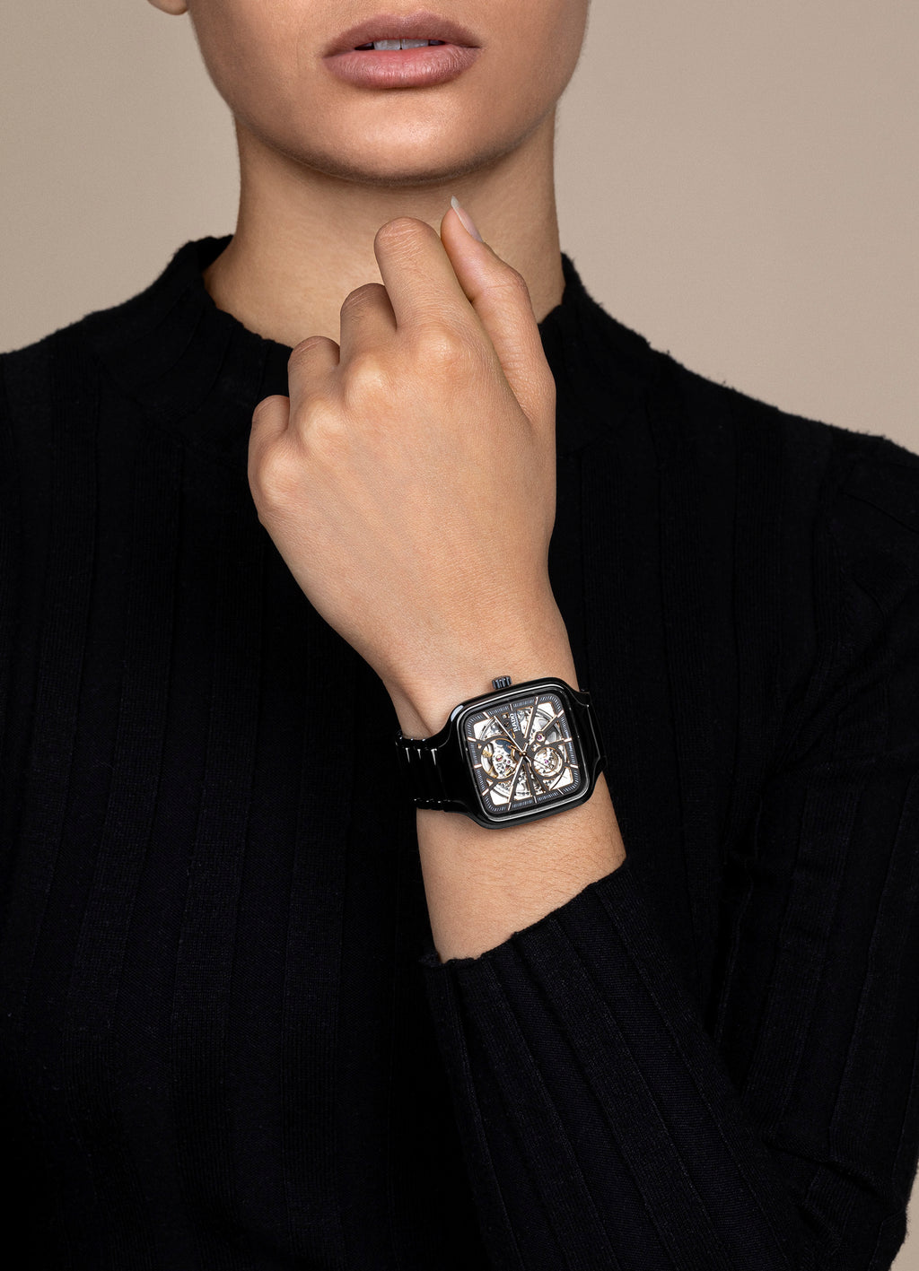 True Square Open Heart - Rado - Keramiek - R27086169