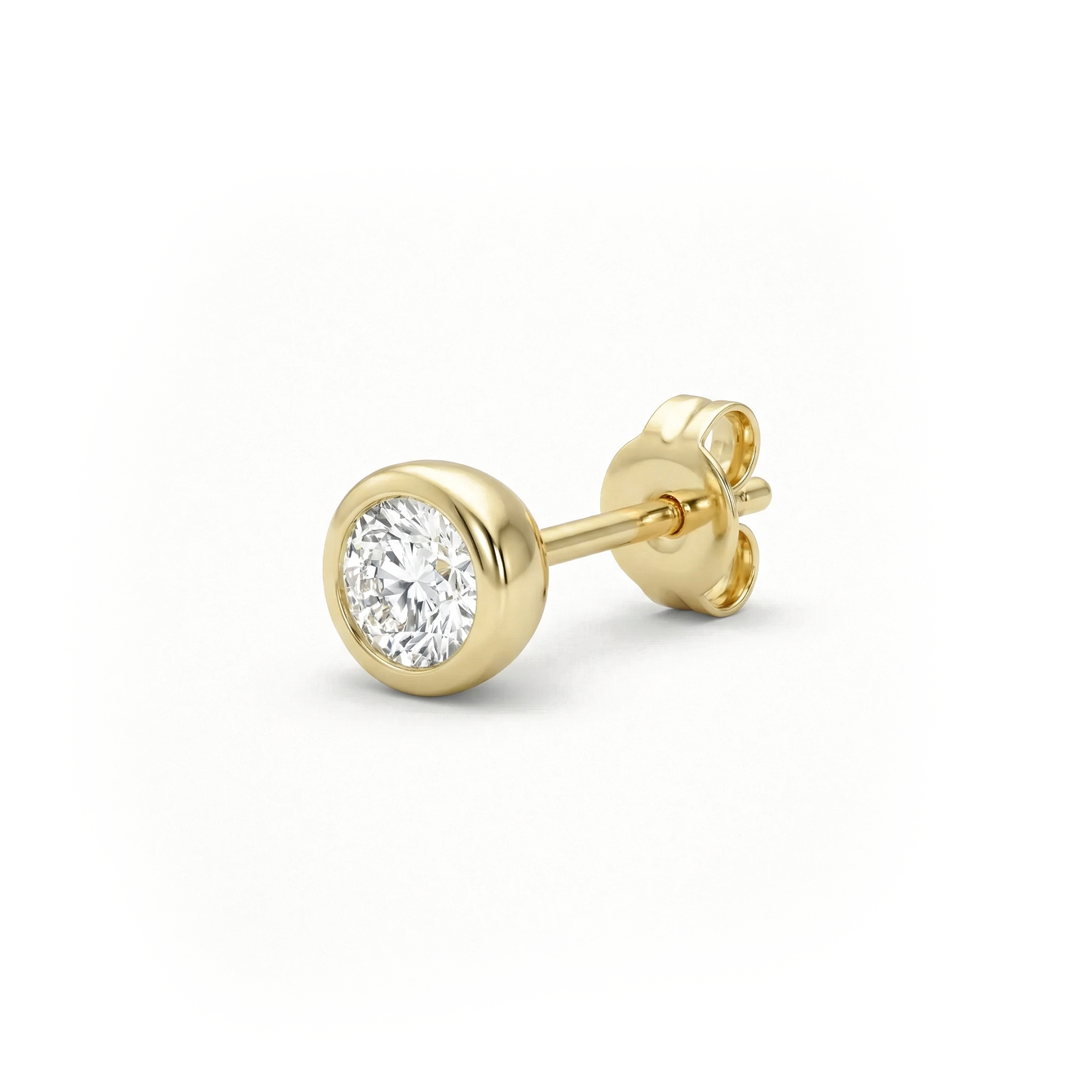 Oorstekers - Blush - 14k Geelgoud