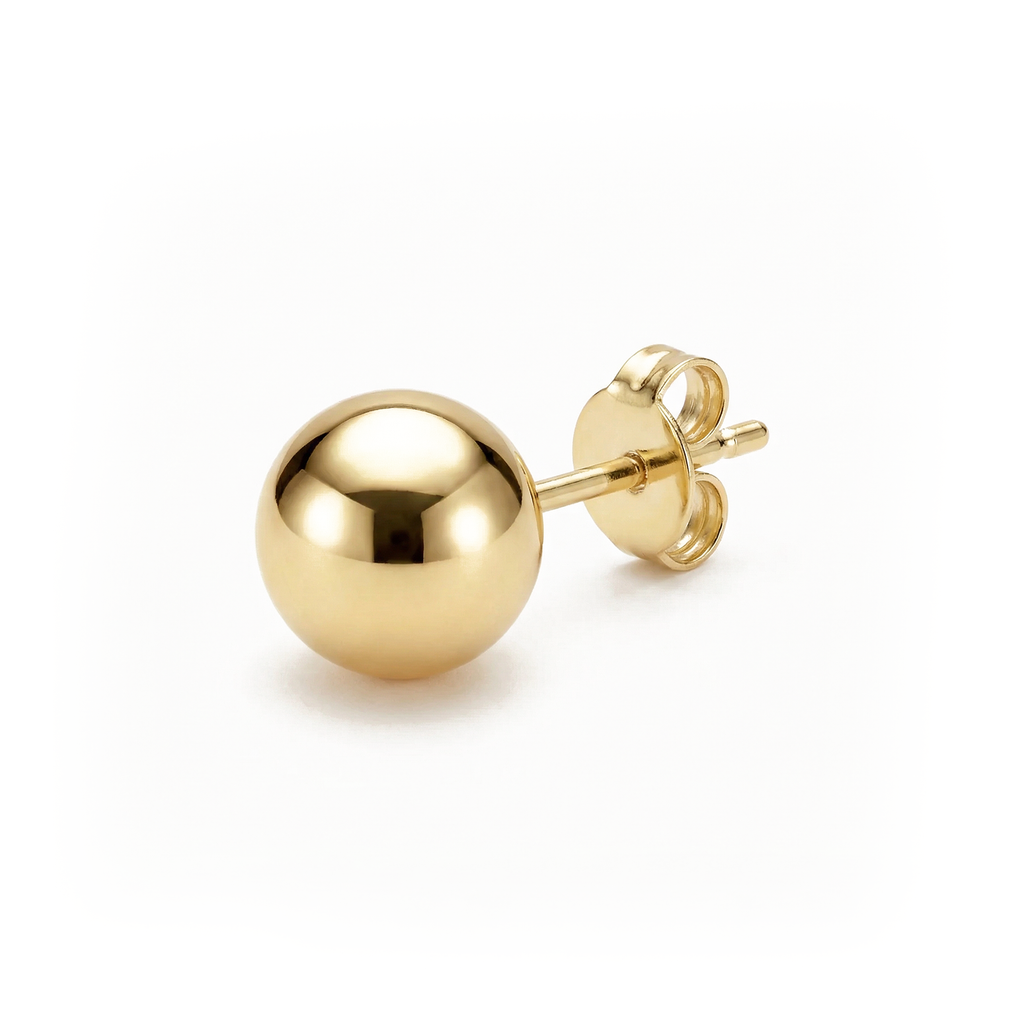 Oorstekers - Blush - 14k Geelgoud