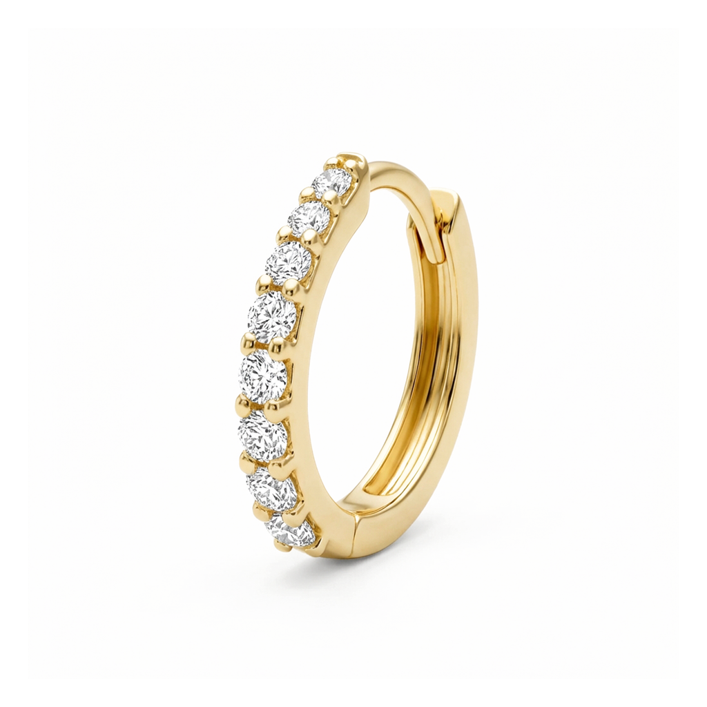 Oorstekers - Blush - 14k Geelgoud