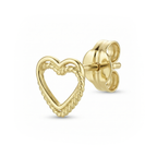 Twisted Heart Studs