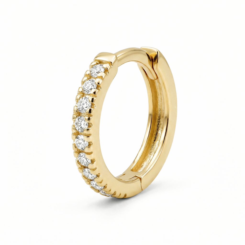Oorstekers - Blush - 14k Geelgoud