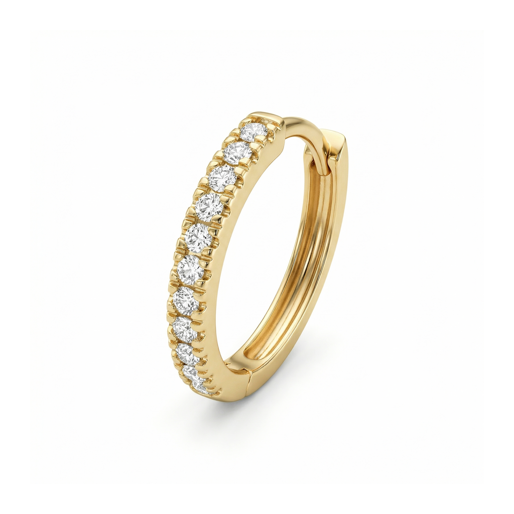 Oorstekers - Blush - 14k Geelgoud