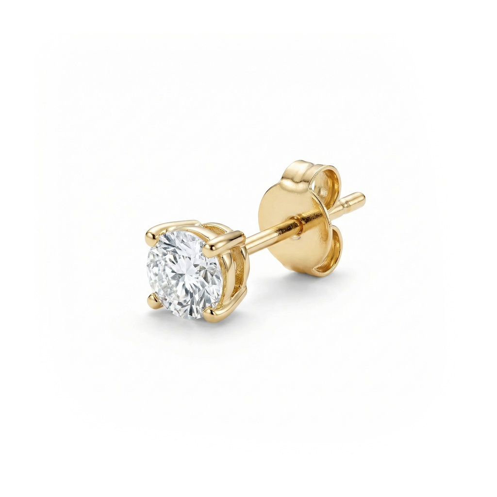 Oorstekers - Blush - 14k Geelgoud