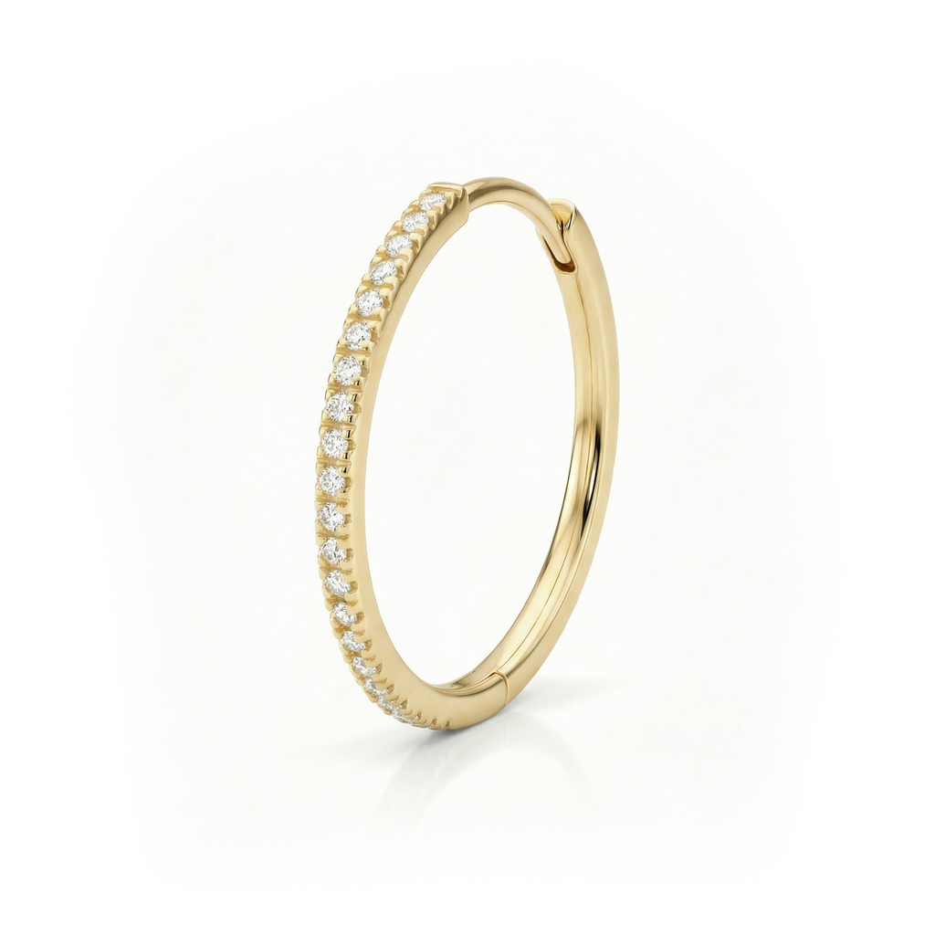 Oorstekers - Blush - 14k Geelgoud